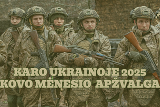 Karo Ukrainoje 2025 kovo mėnesio apžvalga