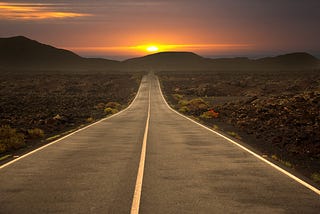Thoughts Along The Sunset Road