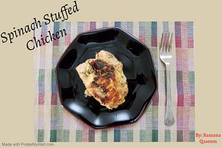 Spinach Stuffed Chicken!