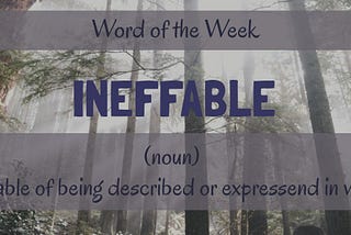 Word of the Week