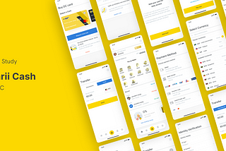 Denarii cash | app UX design case study.