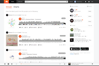 Soundcloud Website