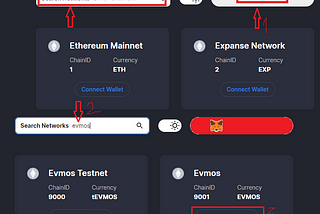 How to claim $EVMOS with Metamask wallet