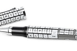 Is the Pen Mightier than the Keyboard?