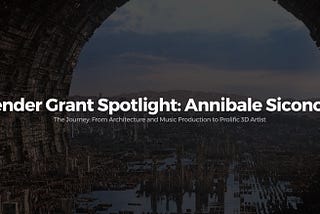 Render Network Grant Spotlight: Annibale Siconolfi