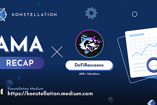 AMA Recap with DeFi Raccoons — the biggest DeFi Community on Telegram! ✈️