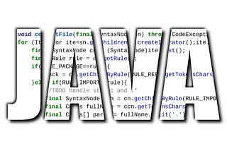 Java Logo and code