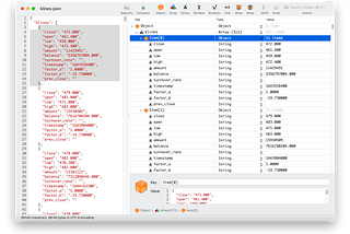 Power JSON Editor Main User Interface
