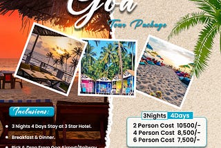 🌴✨ Goa Monsoon Magic with Snap Travels Holidays! ✨🌴