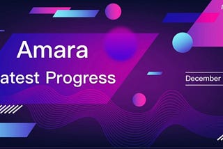 📜Coming! Latest progress of @AmaraFinance
 Dec. 2021 - Mar. 2022