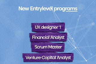 Flux x EntryLevel — New Programs