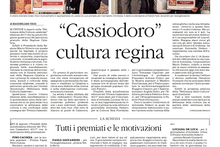 “Cassiodoro” cultura regina