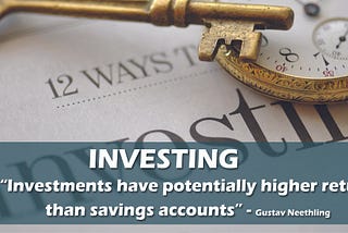 Savings vs Investments