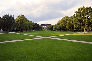 a college campus ready for students to return