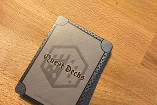 Quest Decks for Writing