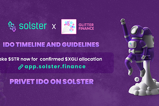Glitter Finance — Private IDO Timeline & Contribution Guide