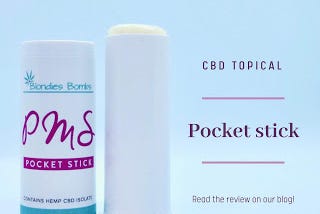PMS Got You Down? CBD PMS Stick Will Get You Right Back Up.