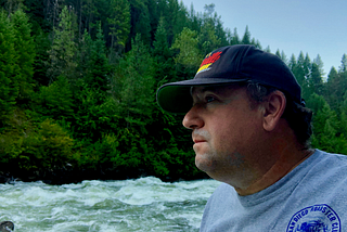 The Author searching for retirement nirvana along the Payette River in Idaho