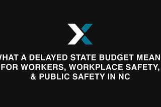 We are over a month into North Carolina’s new fiscal year and we still don’t have a state budget.