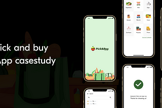 Pick & Buy daily— UI/UX Case Study!