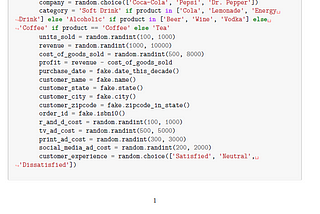 Data Analysis Report: EDA, OLS Predictive Analysis, and AB Testing on a Randomly Generated Sales…