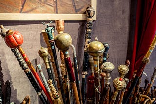 Galerie Fayet and its beautiful world of walking canes