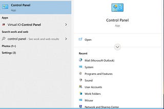 Alternative to create a new Outlook profile + adding an account to it via Mail applet in the…