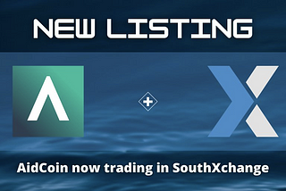 AidCoin lists on SouthXchange and burns a massive 4% of the remaining tokens