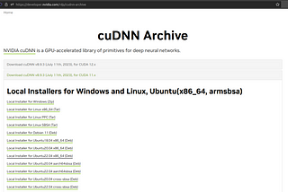 Easy Installation of Cuda, Cudnn & Virtual Environment on Ubuntu 22.04