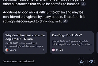 Can you milk a dog? The Value of Even Amateur Human Writing — an experiment