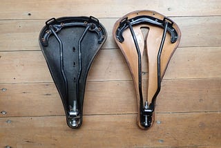 Brooks and Selle Anatomica comparison