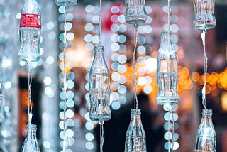 Hanging Coke-bottle Decorative Garlands