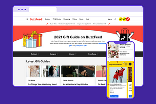 The BuzzFeed Product Design Highlight Reel: Fall 2020