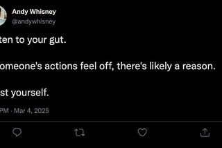 Listen to Your Gut