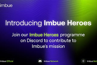 Imbue Heroes Competition