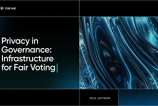 Privacy in Governance: Infrastructure for Fair Voting