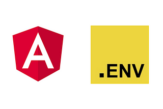 Using .env to store environment variables in Angular.