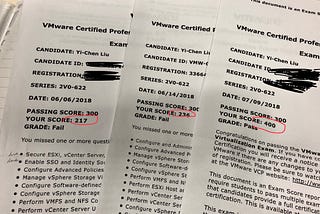 My first VCP certification — Tips and Tricks for VMware beginner