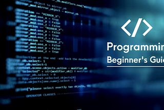 Programming : Begineer’s Guide