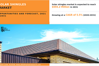 Solar Shingles Market Size to hit USD 555.2 million by 2031