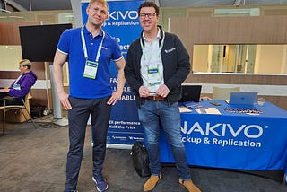 Success at VMUG 2024: Showcasing NAKIVO Backup & Replication to Over 500 IT Professionals!