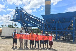 Portable Concrete Batching Plant To Maneuver