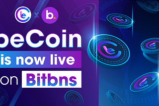 beCoin is now live on Bitbns