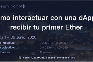 Cómo interactuar con una dApp y recibir tu primer Ether