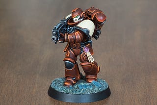 How to paint Primaris Space Marines Blood Ravens chapter