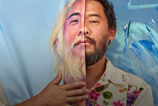 David Choe promoting his new Netflix series, “Beef”.