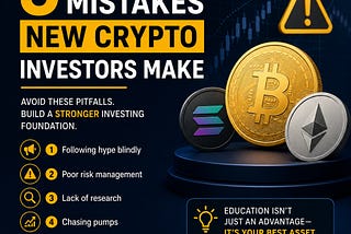 5 Common Mistakes New Crypto Investors Make