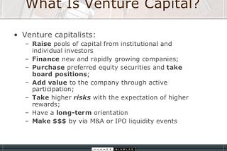 Why I don’t want to be a venture capitalist right now