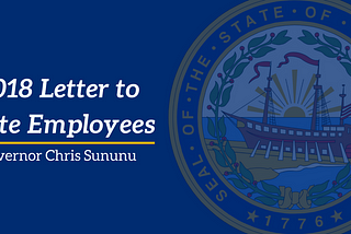 Governor Sununu Letter to State Employees