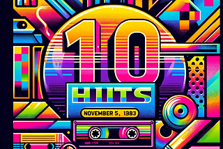 Blast from the Past: The Top 10 Global Hits on November 5, 1983!